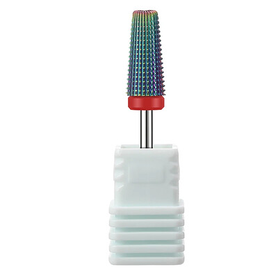 Burghiu pentru unghii din carbură de tungsten 5 în 1 Burghie electrice pentru manichiură pentru mașină de frezat Pile de unghii Pedichiură Nail Art