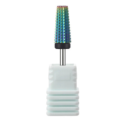 Burghiu pentru unghii din carbură de tungsten 5 în 1 Burghie electrice pentru manichiură pentru mașină de frezat Pile de unghii Pedichiură Nail Art