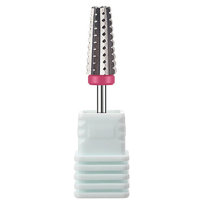 Burghiu pentru unghii din carbură de tungsten 5 în 1 Burghie electrice pentru manichiură pentru mașină de frezat Pile de unghii Pedichiură Nail Art