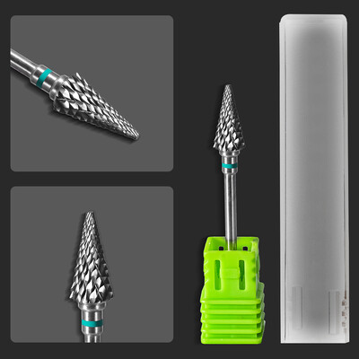 3/32'' svrdla za nokte od volframovog čelika 1 kom zamjenske glave za brušenje Dodatak za poliranje manikure prijenosni alati za uljepšavanje noktiju