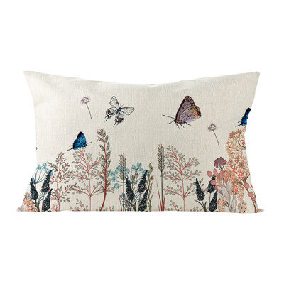 Téglalap ágyéki párnahuzat 30x50cm virágos növény nyomtatott párnahuzat Kanapé szék autós párnahuzatok cojines decorativos para sofá