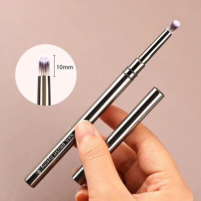 1PC Četka za crtanje noktiju Crtanje linija Crtanje pruga Četke za cvijeće 6/9/12/15/18 mm Olovka s metalnom drškom Nail Art Alati za DIY manikuru