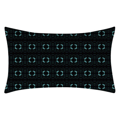 Teal Blue Jastučnica 30X50 Geometry Jastučnica Poliester Sofa Jastuci Ukrasni jastuci Nordic Home Decor Jastučnica