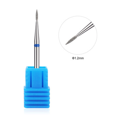 Dijamantna keramička bušilica za nokte Glodalo za manikuru Rotirajući bitovi za čišćenje zanoktica Pribor Turpije za nokte Alati za umjetnost