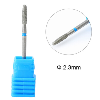 Dijamantna keramička bušilica za nokte Glodalo za manikuru Rotirajući bitovi za čišćenje zanoktica Pribor Turpije za nokte Alati za umjetnost