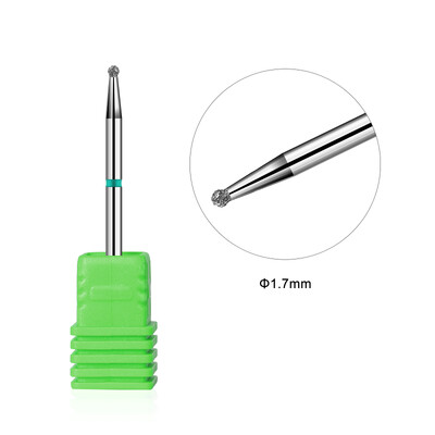 Dijamantna keramička bušilica za nokte Glodalo za manikuru Rotirajući bitovi za čišćenje zanoktica Pribor Turpije za nokte Alati za umjetnost