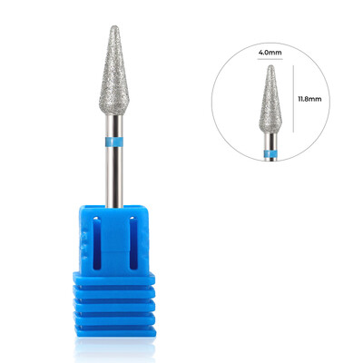 Dijamantna keramička bušilica za nokte Glodalo za manikuru Rotirajući bitovi za čišćenje zanoktica Pribor Turpije za nokte Alati za umjetnost