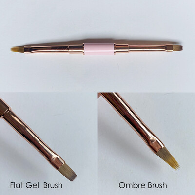 Kolinsky Sable Finest Premium Nail Art hosszú csíkos béléskefe fa nyelű akril körmök eszközzel