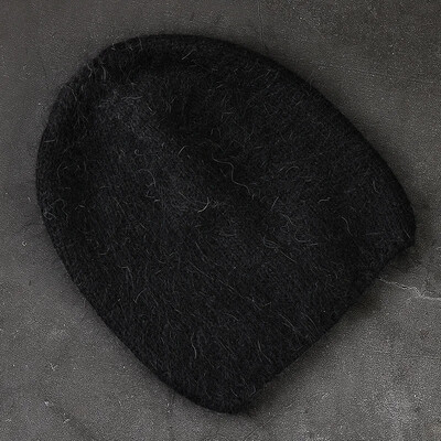 2024 New Fashion μονόχρωμο χειμερινό καπέλο από γούνα κουνελιού για γυναικεία μακρυμάλλη Ζεστό καπέλο απλό υψηλής ποιότητας Soft Spring Beanies Χονδρική