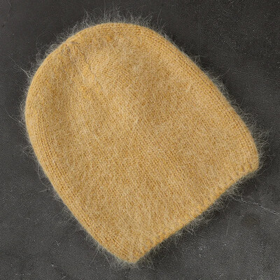 2024 New Fashion μονόχρωμο χειμερινό καπέλο από γούνα κουνελιού για γυναικεία μακρυμάλλη Ζεστό καπέλο απλό υψηλής ποιότητας Soft Spring Beanies Χονδρική