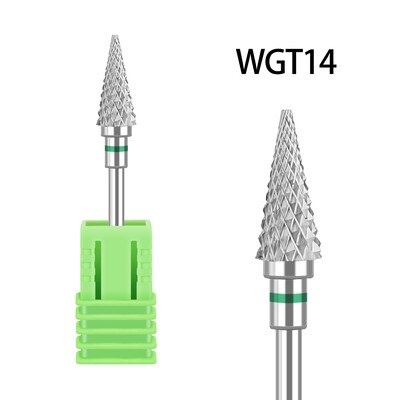 Svrdla za nokte od volfram karbida Flame glodala za manikuru Skidanje gel laka Brusilica Savjeti Dodaci za nokte Alati GLWGT