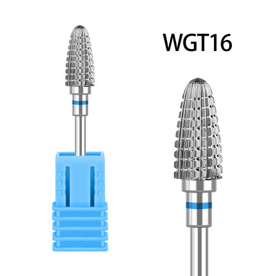 Svrdla za nokte od volfram karbida Flame glodala za manikuru Skidanje gel laka Brusilica Savjeti Dodaci za nokte Alati GLWGT