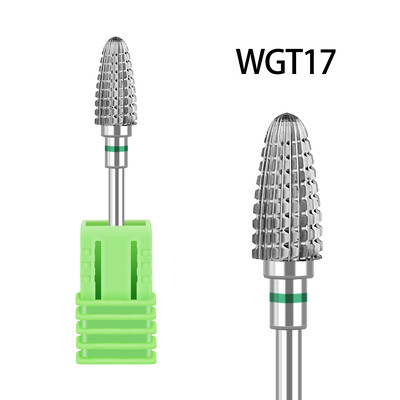 Svrdla za nokte od volfram karbida Flame glodala za manikuru Skidanje gel laka Brusilica Savjeti Dodaci za nokte Alati GLWGT