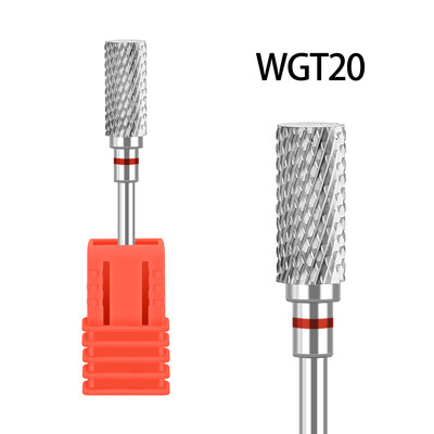 Svrdla za nokte od volfram karbida Flame glodala za manikuru Skidanje gel laka Brusilica Savjeti Dodaci za nokte Alati GLWGT