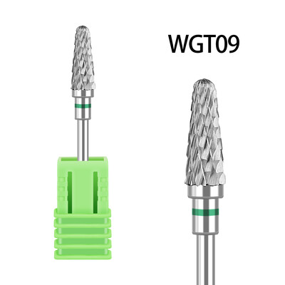 Svrdla za nokte od volfram karbida Flame glodala za manikuru Skidanje gel laka Brusilica Savjeti Dodaci za nokte Alati GLWGT