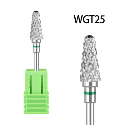 Svrdla za nokte od volfram karbida Flame glodala za manikuru Skidanje gel laka Brusilica Savjeti Dodaci za nokte Alati GLWGT