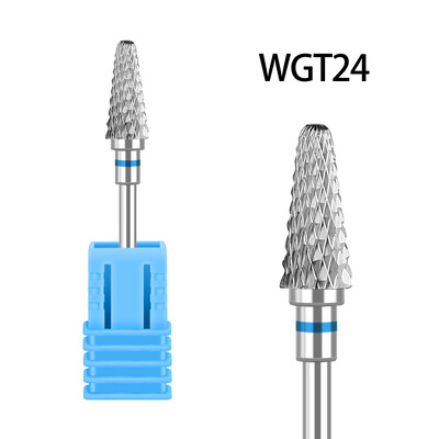 Svrdla za nokte od volfram karbida Flame glodala za manikuru Skidanje gel laka Brusilica Savjeti Dodaci za nokte Alati GLWGT