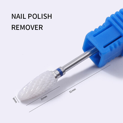 Profesionalna svrdla za nokte za manikuru Rezači za glodanje noktiju Volfram svrdla Set bitova Odstranjivač laka Rezači Savjeti Alati