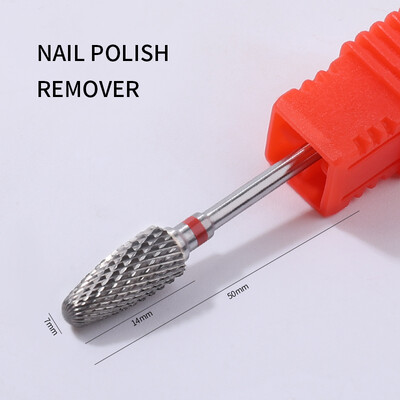 Profesionalna svrdla za nokte za manikuru Rezači za glodanje noktiju Volfram svrdla Set bitova Odstranjivač laka Rezači Savjeti Alati