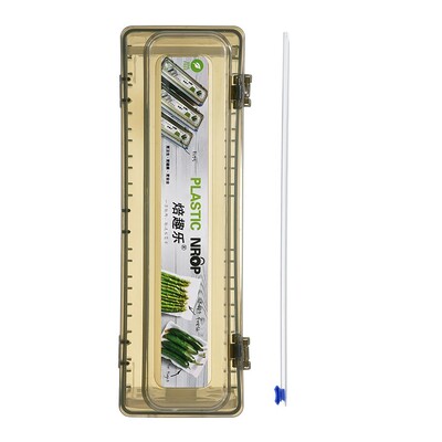 Plastikust ümbrise jaoturi fikseerimine fooliumiga toidukile lõikuriga toidukile plastikust terava jaoturi lõikuri organiseerija köögitööriistade tarvikud