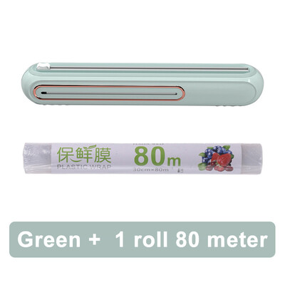 Naujas plėvelės pjaustytuvo plastiko įvyniojimo dozatorius skardos aliuminio folijos dozatorius pjovimo siurbimo taurė Reguliuojamas buitinis virtuvės maisto saugojimas