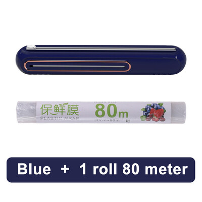 Naujas plėvelės pjaustytuvo plastiko įvyniojimo dozatorius skardos aliuminio folijos dozatorius pjovimo siurbimo taurė Reguliuojamas buitinis virtuvės maisto saugojimas