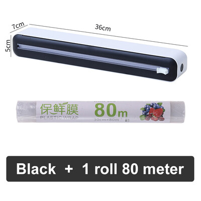 Naujas plėvelės pjaustytuvo plastiko įvyniojimo dozatorius skardos aliuminio folijos dozatorius pjovimo siurbimo taurė Reguliuojamas buitinis virtuvės maisto saugojimas