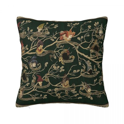 Noble House Of Black Family Tree A Pillow Case