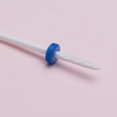 1 kom keramičko svrdlo za nokte Električno glodalo Stroj za brušenje manikura za puferske turpije za nokte Dodatna oprema za izradu noktiju