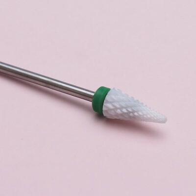 1 kom keramičko svrdlo za nokte Električno glodalo Stroj za brušenje manikura za puferske turpije za nokte Dodatna oprema za izradu noktiju