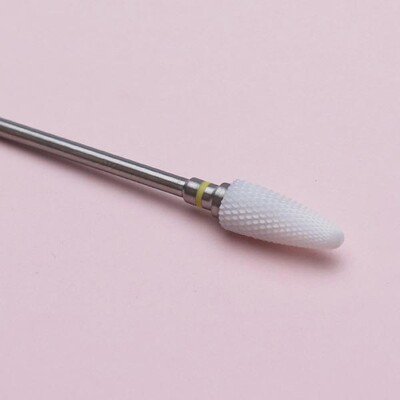 1 kom keramičko svrdlo za nokte Električno glodalo Stroj za brušenje manikura za puferske turpije za nokte Dodatna oprema za izradu noktiju