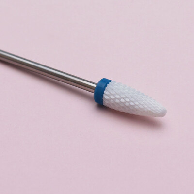 1 kom keramičko svrdlo za nokte Električno glodalo Stroj za brušenje manikura za puferske turpije za nokte Dodatna oprema za izradu noktiju