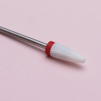 1 kom keramičko svrdlo za nokte Električno glodalo Stroj za brušenje manikura za puferske turpije za nokte Dodatna oprema za izradu noktiju