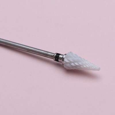 1 kom keramičko svrdlo za nokte Električno glodalo Stroj za brušenje manikura za puferske turpije za nokte Dodatna oprema za izradu noktiju