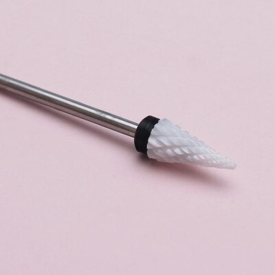 1 kom keramičko svrdlo za nokte Električno glodalo Stroj za brušenje manikura za puferske turpije za nokte Dodatna oprema za izradu noktiju