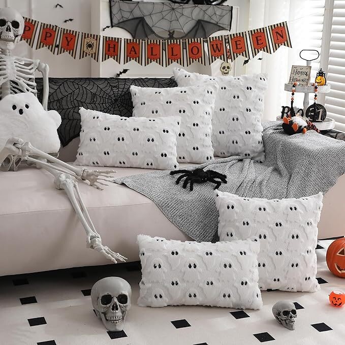 1 kom Halloween jastučnice Dekoracije za noć vještica 18 X 18 inča Ghost Throw jastučnice Jastučnice Halloween Poklon za praznike