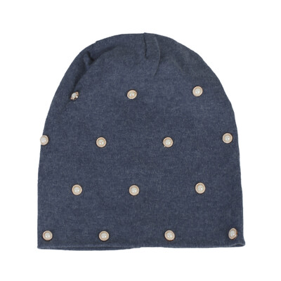 Ženske biserne pamučne ležerne kape s kapama Proljeće Jesen Nova pletena kapa za šešire za ženske modne vrećaste Gorras šešire na otvorenom