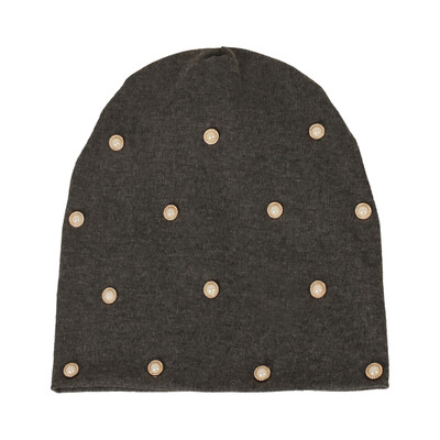 Ženske biserne pamučne ležerne kape s kapama Proljeće Jesen Nova pletena kapa za šešire za ženske modne vrećaste Gorras šešire na otvorenom