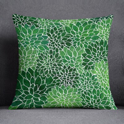 Green Leaf Series Jastuci Pokloni Namještaj za kućni ured Spavaća soba Sofa Auto Jastučnica 45x45cm