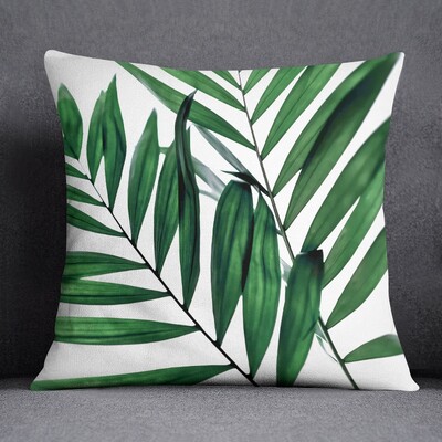 Green Leaf Series Jastuci Pokloni Namještaj za kućni ured Spavaća soba Sofa Auto Jastučnica 45x45cm