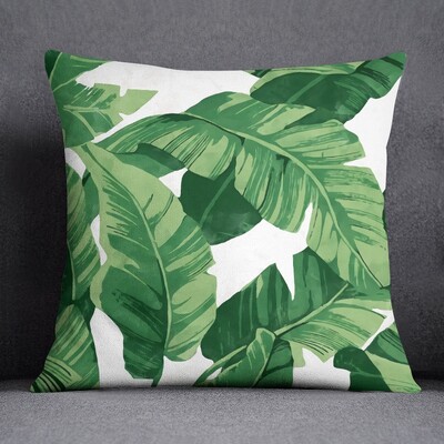 Green Leaf Series Jastuci Pokloni Namještaj za kućni ured Spavaća soba Sofa Auto Jastučnica 45x45cm