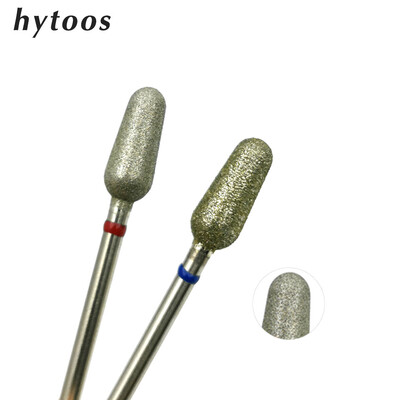 HYTOOS Smooth Top Sleving Head Burghie diamantate pentru unghii 3/32 Rotative Burr pentru unghii Burghie electrice Accesorii pentru unghii