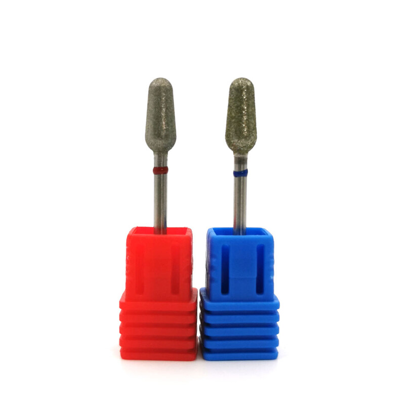 HYTOOS Smooth Top šlifavimo galvutė deimantiniai nagų grąžtai 3/32 sukamieji nagų gręžtuvai elektriniai grąžtai Nagų priedai