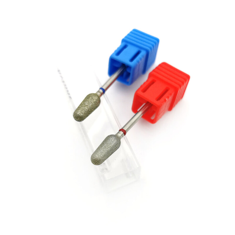 HYTOOS Smooth Top šlifavimo galvutė deimantiniai nagų grąžtai 3/32 sukamieji nagų gręžtuvai elektriniai grąžtai Nagų priedai