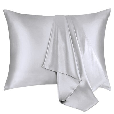 1gb Spilvendrāna Super mīksta Spilvendrāna Ērti Luksusa Satīna Spilvendrānas Matiem un Ādai Hipoalerģiski Atvēsinoši Spilvendrānas