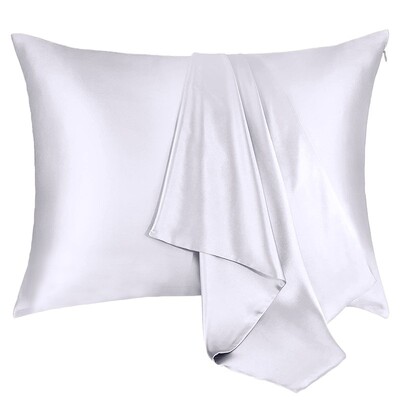 1gb Spilvendrāna Super mīksta Spilvendrāna Ērti Luksusa Satīna Spilvendrānas Matiem un Ādai Hipoalerģiski Atvēsinoši Spilvendrānas