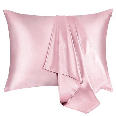 1gb Spilvendrāna Super mīksta Spilvendrāna Ērti Luksusa Satīna Spilvendrānas Matiem un Ādai Hipoalerģiski Atvēsinoši Spilvendrānas