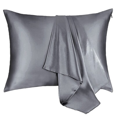 1gb Spilvendrāna Super mīksta Spilvendrāna Ērti Luksusa Satīna Spilvendrānas Matiem un Ādai Hipoalerģiski Atvēsinoši Spilvendrānas