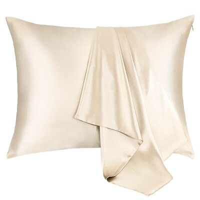 1gb Spilvendrāna Super mīksta Spilvendrāna Ērti Luksusa Satīna Spilvendrānas Matiem un Ādai Hipoalerģiski Atvēsinoši Spilvendrānas