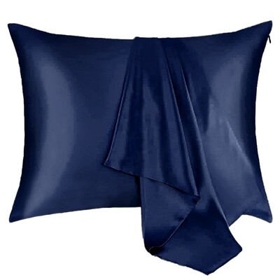 1gb Spilvendrāna Super mīksta Spilvendrāna Ērti Luksusa Satīna Spilvendrānas Matiem un Ādai Hipoalerģiski Atvēsinoši Spilvendrānas